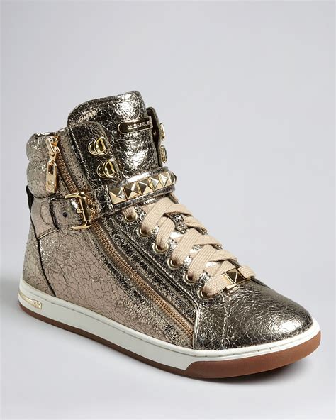 michael kors swarovski trainers|michael kors high tops.